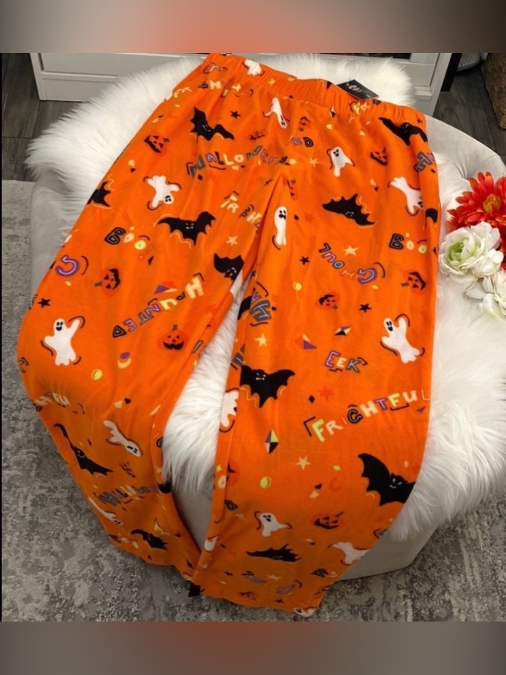 Men’s Halloween Velour Sweatpants or PJs NEW!